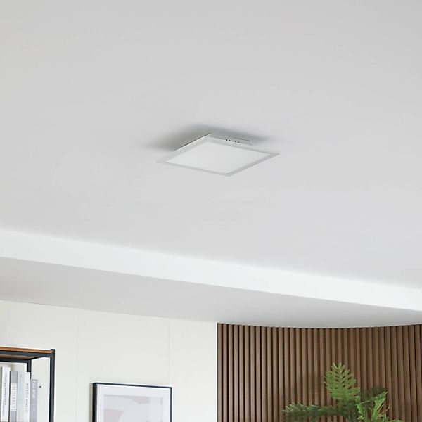 Lindby LED-Panel Enhife, weiß, 30 x 30 cm, Metall, 4.000 K günstig online kaufen