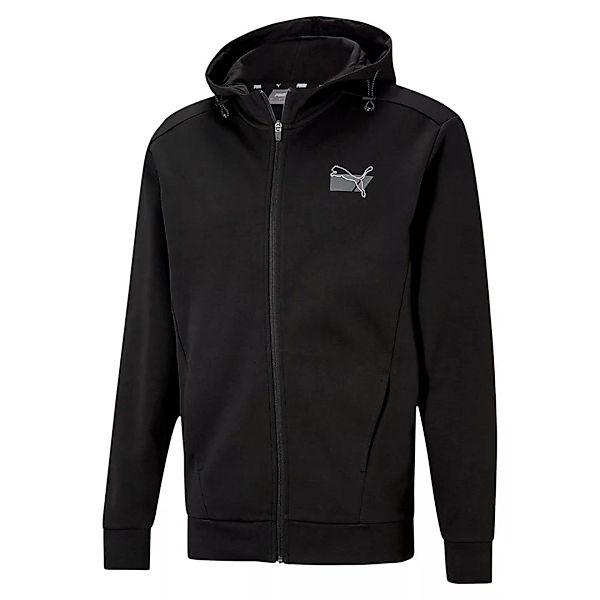 Puma Rad/cal Sweatshirt Mit Reißverschluss S Puma Black günstig online kaufen