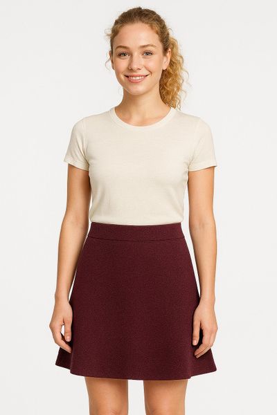ONLY Strickrock ONLAMA LIFE SKATER SKIRT günstig online kaufen