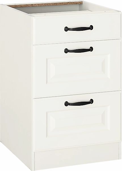 wiho Küchen Auszugsunterschrank "Erla, TOPSELLER" 50 cm breit mit Kassetten günstig online kaufen
