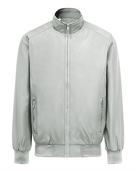 Allthemen Bomberjacke Herren Leichte Jacke mit Stehkragen günstig online kaufen