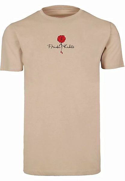 Merchcode T-Shirt Merchcode Herren Frida Kahlo - Logo rose T-Shirt Round Ne günstig online kaufen