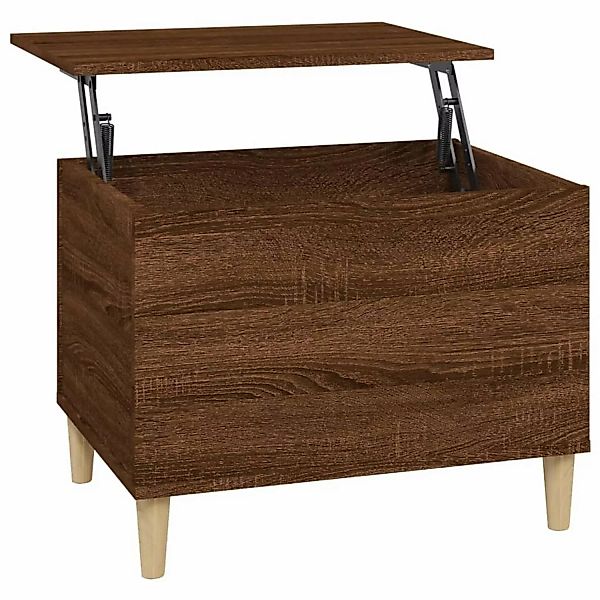 Vidaxl Couchtisch Braun Eichen-optik 60x44,5x45 Cm Holzwerkstoff günstig online kaufen