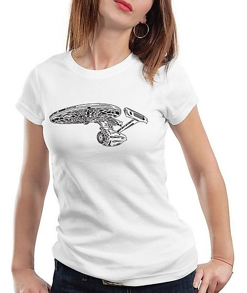 style3 T-Shirt Trekkie Sci-Fi spock raumschiff trek enterprise wars voyager günstig online kaufen