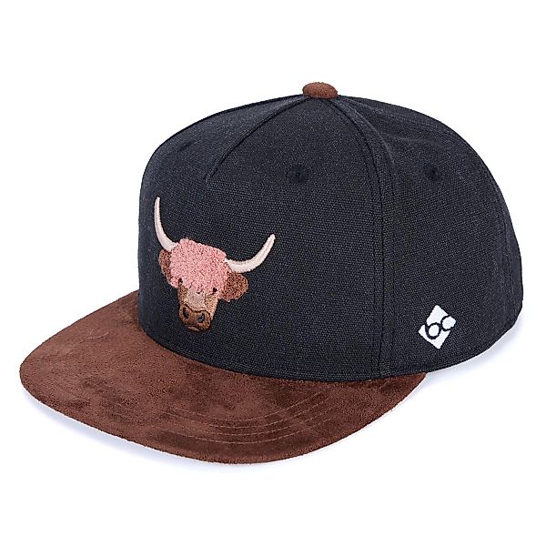 Bavarian Caps Snapback Cap "Hochlandrind" Farbe grau Größe: One Size günstig online kaufen