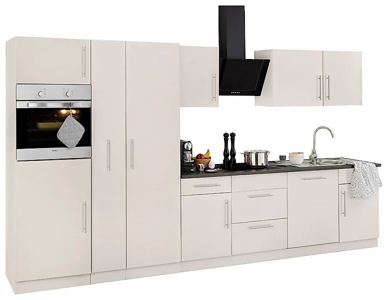 wiho Küchen Küchenzeile "Cali, TOPSELLER" ohne E-Geräte, Breite 360 cm günstig online kaufen