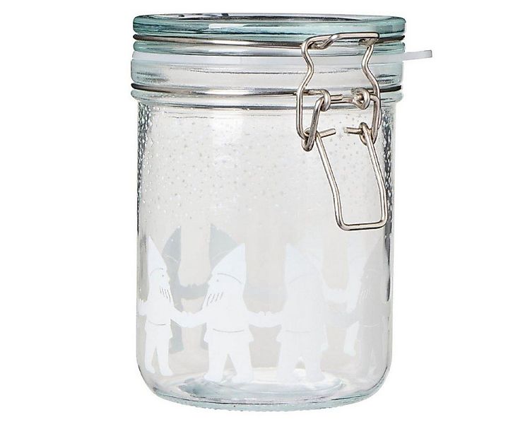 Ib Laursen Geschirr Ib Laursen Vorratsglas mit Flip-Deckel Wichtelmänner (7 günstig online kaufen