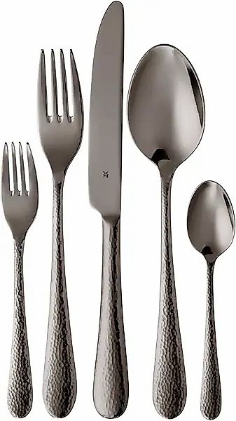 WMF Besteck-Set »Sitello«, (Set, 30 tlg.), geschmiedete Messer, farbecht, W günstig online kaufen
