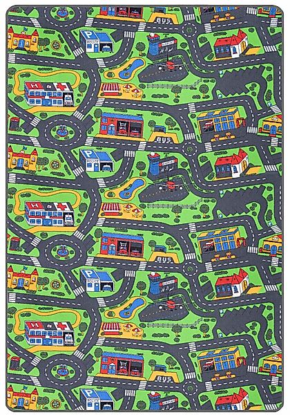 Primaflor-Ideen in Textil Kinderteppich »CITY, Made in Belgium«, rechteckig günstig online kaufen