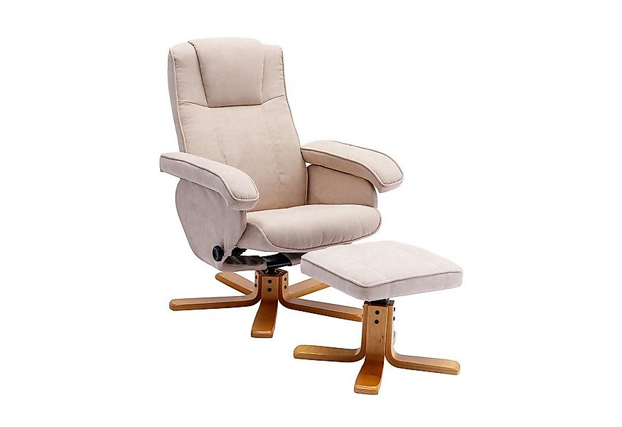 SVITA Relaxsessel CHARLES (Set, 2-St., Relaxsessel mit Hocker), 360° drehba günstig online kaufen