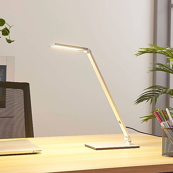 Lucande LED-Schreibtischlampe Resi, dimmbar, verstellbar günstig online kaufen