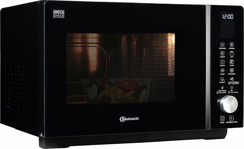 BAUKNECHT Mikrowelle "MF 255 B" Grill  Heißluft  Mikrowelle intelligente Te günstig online kaufen