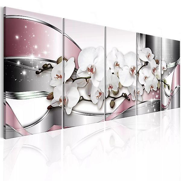 Wandbild - Shiny Orchids günstig online kaufen