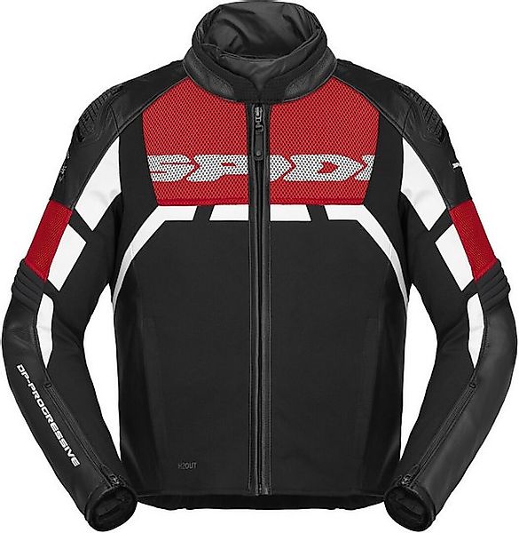 SpiDi Motorradjacke Rapid H2Out wasserdichte Motorrad Lederjacke günstig online kaufen