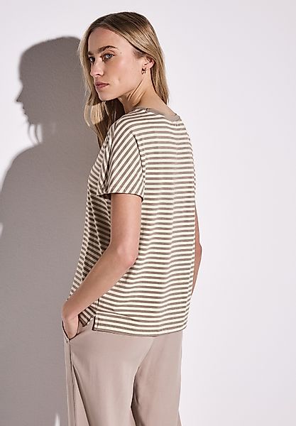 STREET ONE T-Shirt, aus strecthigem Viskosematerial günstig online kaufen