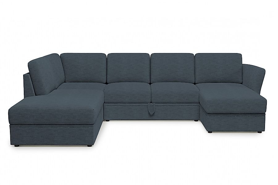 Home affaire Wohnlandschaft »Lavars Schlafsofa« mit Bettfunktion und Staura günstig online kaufen