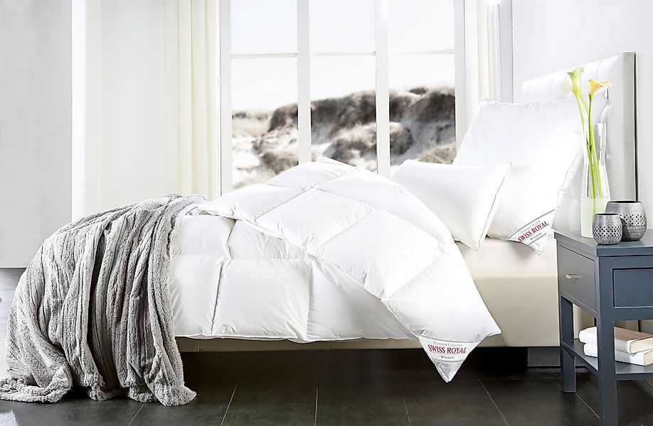 Haeussling Daunenbettdecke "Swiss Royal, Bettdecken für Sommer und Winter, günstig online kaufen