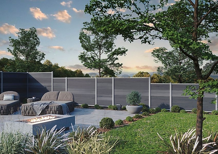 Tetzner & Jentzsch Sichtschutzelement "Evansville" langlebig, witterungsbes günstig online kaufen