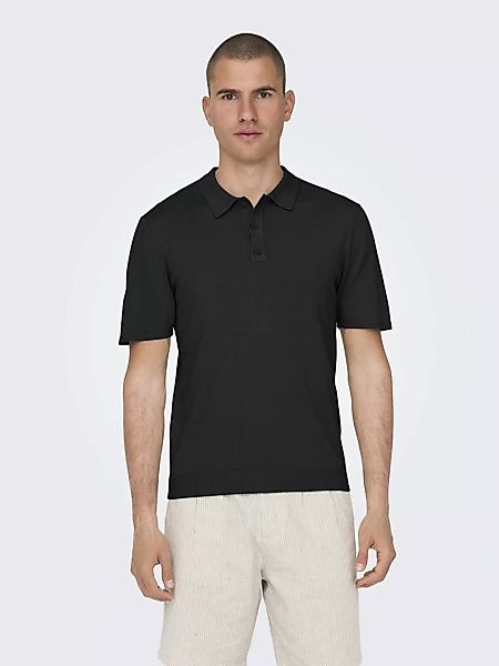 ONLY & SONS Poloshirt "ONSWYLER LIFE REG 14 SS POLO KNIT NOOS" günstig online kaufen