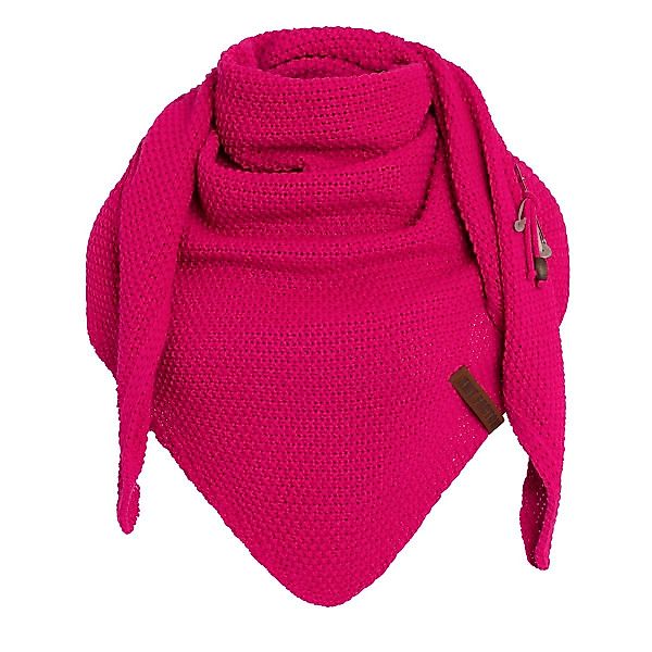 Knit Factory Strickschal Coco Dreiecksschal Fuchsia, günstig online kaufen