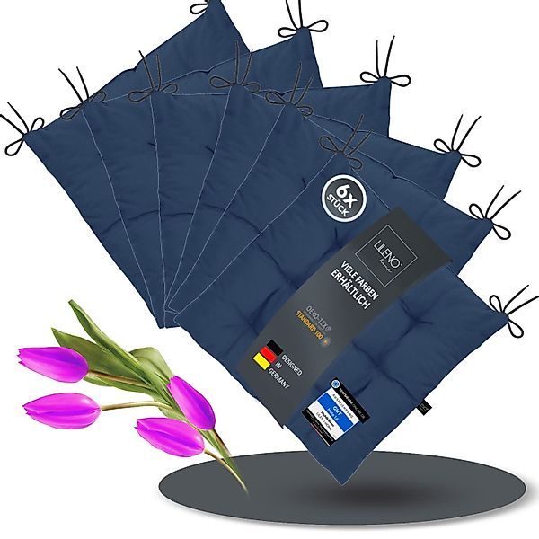 LILENO HOME Stuhlkissen Sitzkissen für Gartenstuhl, günstig online kaufen