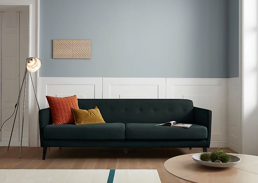 andas 3-Sitzer Raadal, in skandinavischem Design, Knopfheftung, Design by M günstig online kaufen