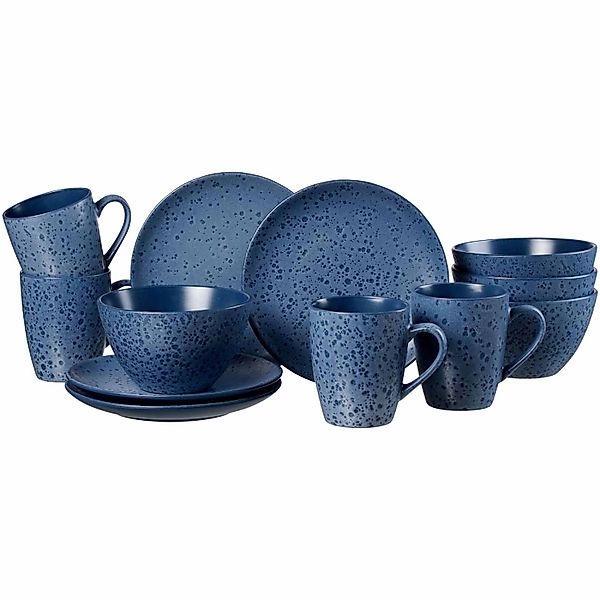 Ritzenhoff & Breker Kitwe Frühstücks-Set 12-teilig Blau günstig online kaufen