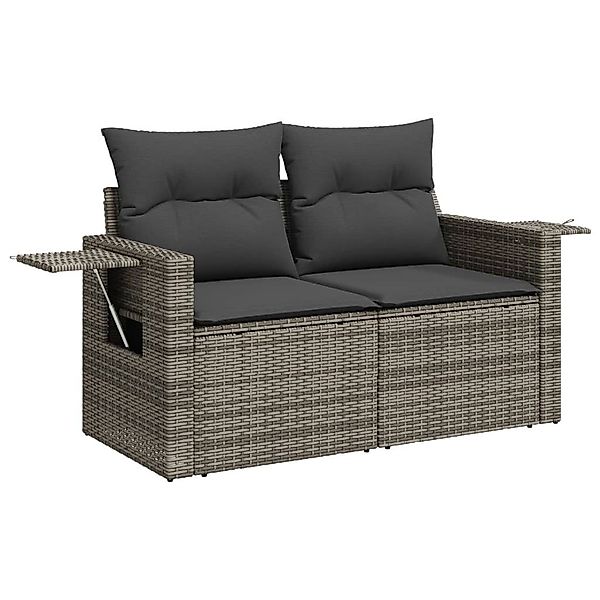 vidaXL Loungesofa Gartensofa 2-Sitzer mit Kissen günstig online kaufen