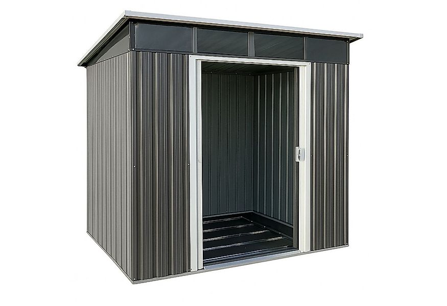osoltus Gerätehaus osoltus Metall Gerätehaus Pultdach Geräteschuppen 238cm günstig online kaufen