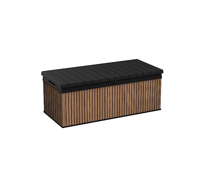 Keter Gartenbox Keter Aufbewahrungsbox DARWIN Braun, 380 L, belastbar bis 3 günstig online kaufen