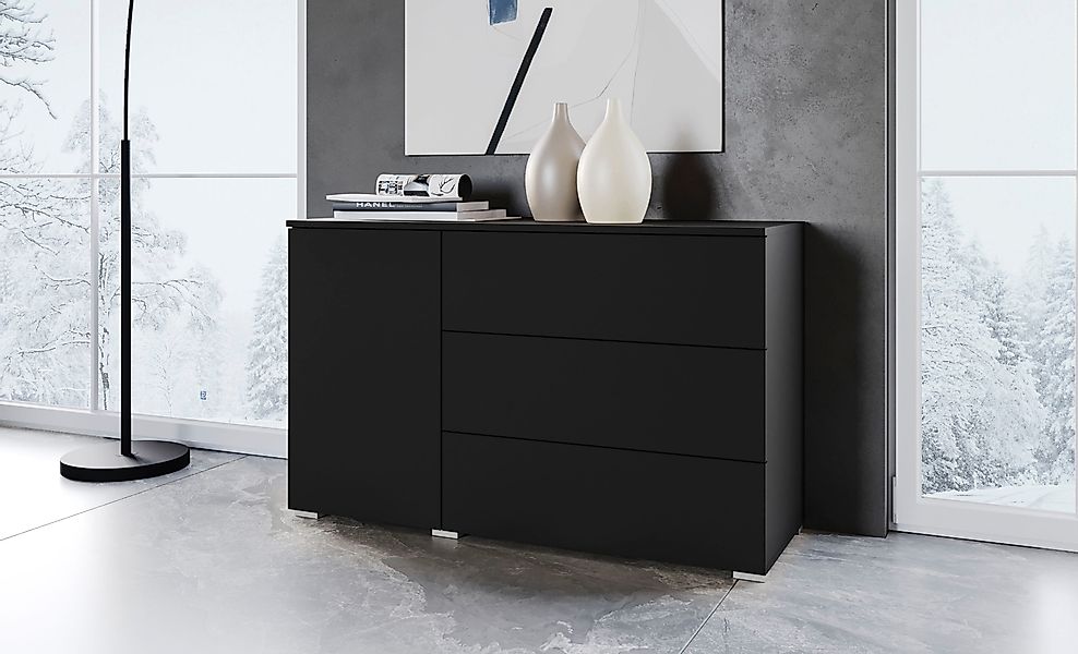 INOSIGN Sideboard "PARIS" 1 Stk. tlg. Moderne 110cm breite grifflose Kommod günstig online kaufen