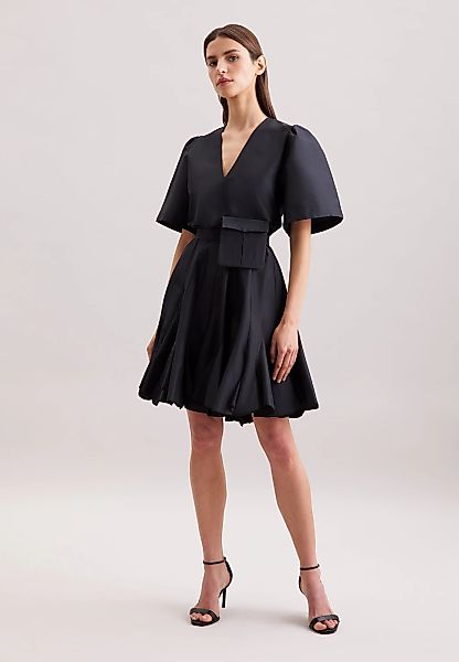 seidensticker Sommerkleid "Schwarze Rose" V-Neck Uni günstig online kaufen