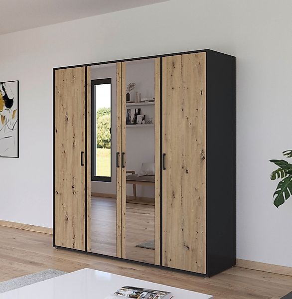 rauch Drehtürenschrank »Voyager«, (in 3 verschiedenen Ausstattungen BASIC/C günstig online kaufen