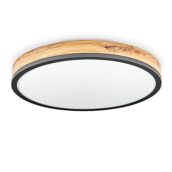 hofstein Deckenleuchte »Vacil« Deckenlampe, Metall/MDF/Kunststoff, Anthrazi günstig online kaufen
