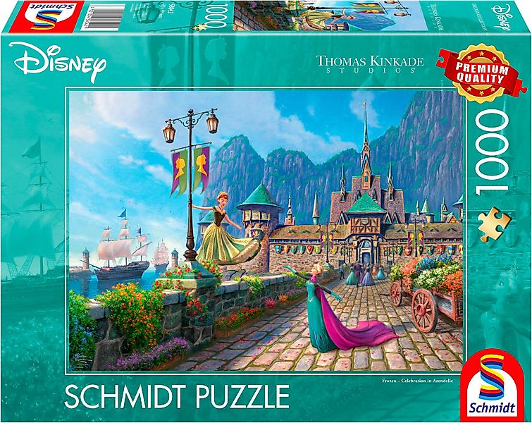 Schmidt Spiele Puzzle Disney, Frozen, Celebrating günstig online kaufen