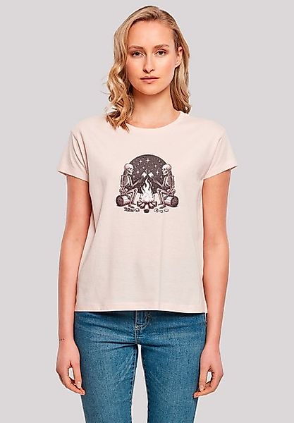 F4NT4STIC T-Shirt Skelette Lagerfeuer Marshmallow Premium Qualität günstig online kaufen