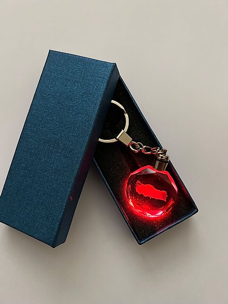 Stelby Schlüsselanhänger Türkei Landkarte Schlüsselanhänger Multicolor günstig online kaufen