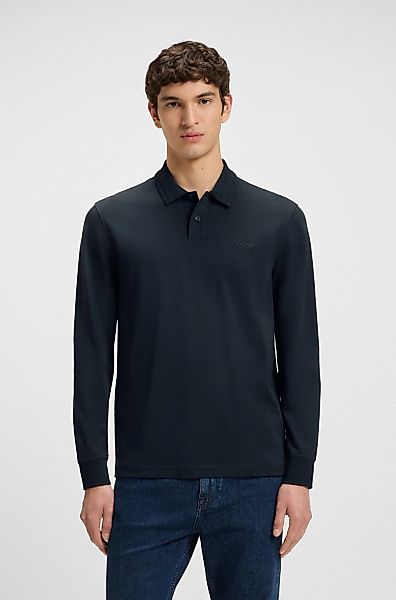BOSS ORANGE Poloshirt "Pe interlock long", mit Polokragen günstig online kaufen