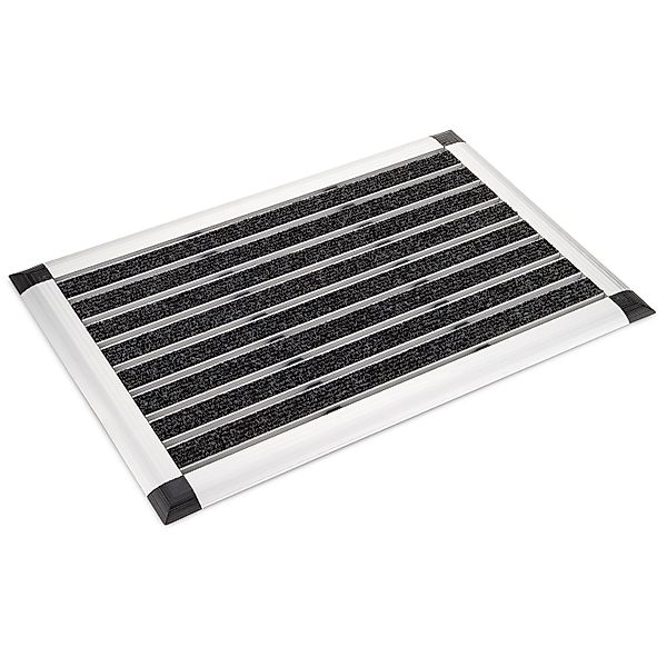 Bomoe AluGant Alu-Fußmatte 50x80cm Silber günstig online kaufen