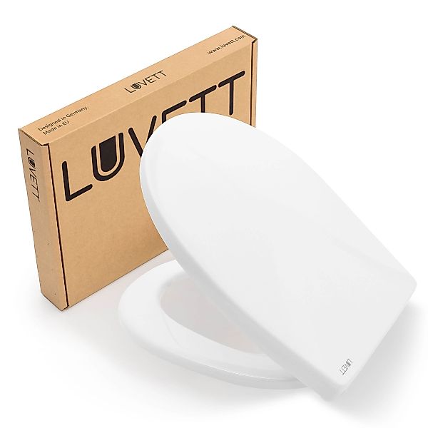 LUVETT WC-Sitz Farben C100 (Komplett-Set, Inklusive günstig online kaufen