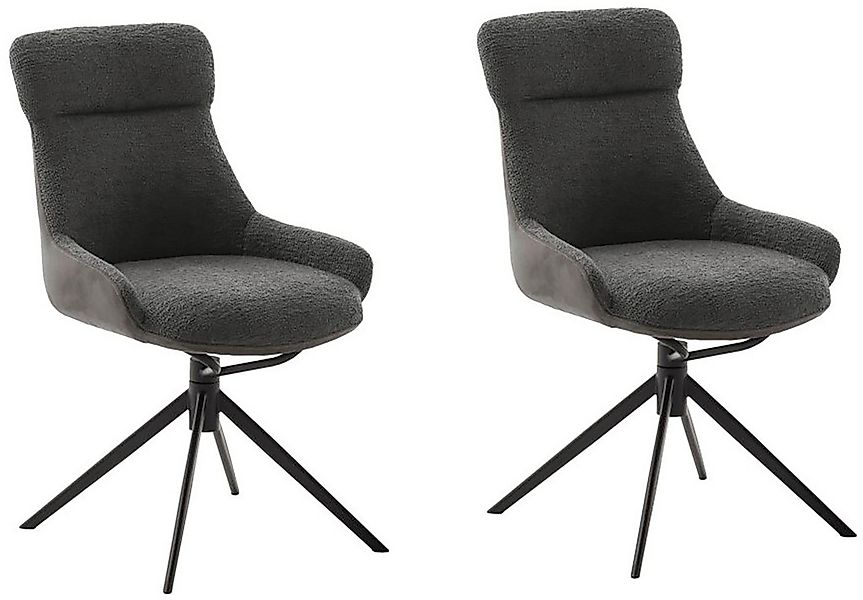MCA furniture Esszimmerstuhl "PELION" () (2er-Set), drehbar 360, Dreh- & Sc günstig online kaufen