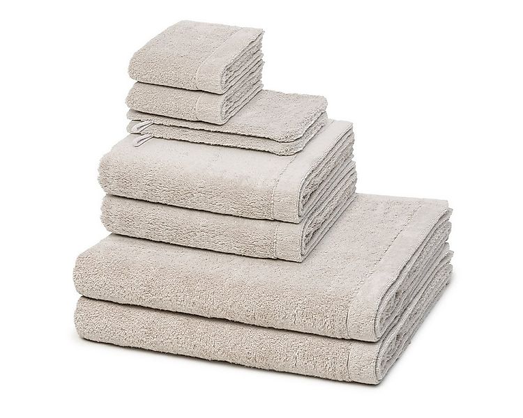 Cawö Handtuch Set Lifestyle, Walkfrottee (Spar-Set, 8-St), 2 X Wasch- 2 X G günstig online kaufen