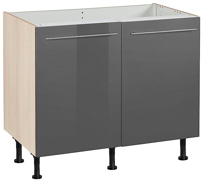 OPTIFIT Spülenschrank Bern 100 cm breit, mit 2 Türen, höhenverstellbare Füß günstig online kaufen