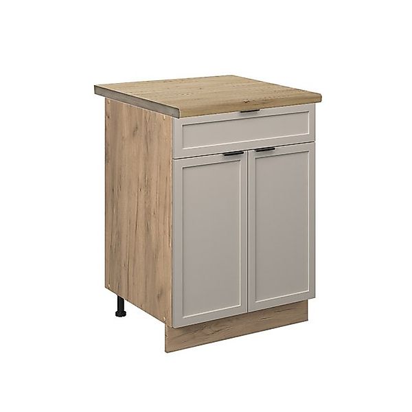 Vicco Unterschrank Fame-Line, GrauBeige/Goldkraft Eiche, 60 günstig online kaufen