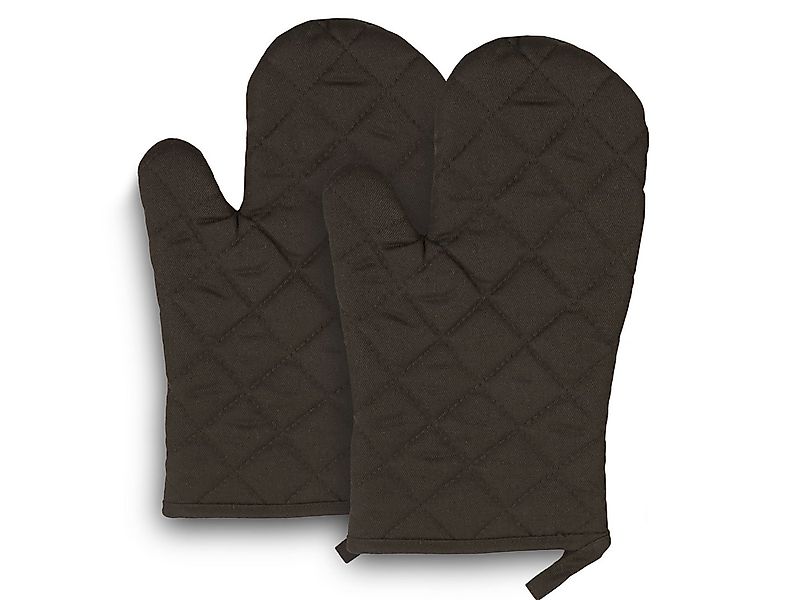 ZOLLNER Topfhandschuhe, (Set), 18 x 25 cm, 100% Baumwolle, Temperaturbestän günstig online kaufen