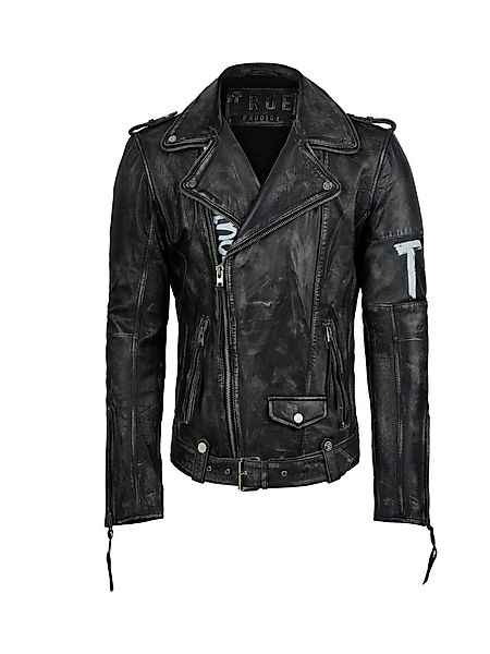 trueprodigy Lederjacke Russell mit Vintage Optik, günstig online kaufen