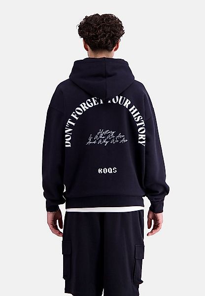 KOQS Hoodie Don't forget your History günstig online kaufen