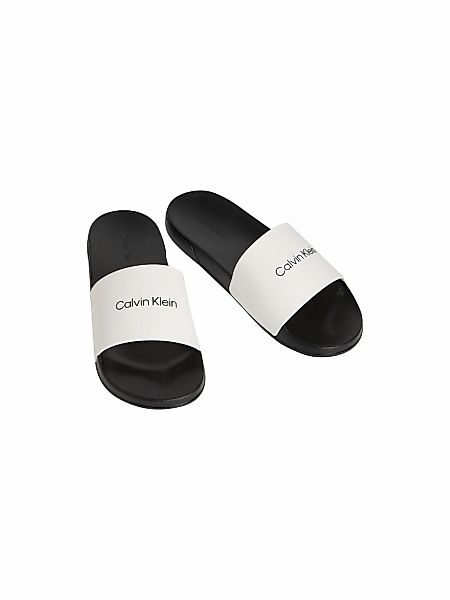 Calvin Klein Badepantolette "ESS SLIDE MONOBRAND CV" Strandschuh, Pool Slid günstig online kaufen