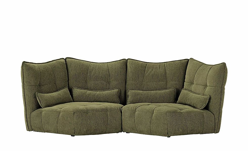 Einzelsofa  Jeaneva ¦ grün ¦ Maße (cm): B: 300 H: 101 T: 151.0 Polstermöbel günstig online kaufen