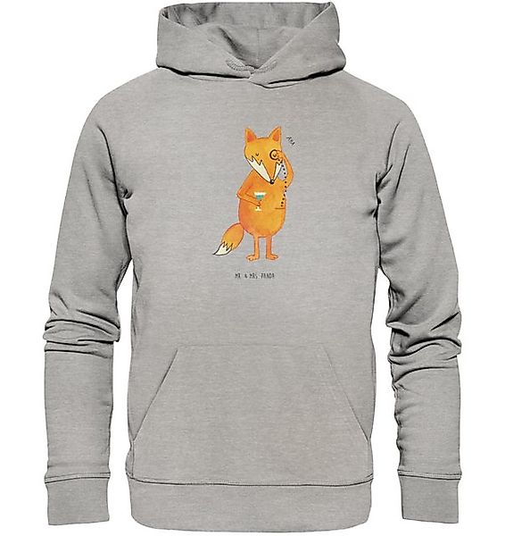 Mr. & Mrs. Panda Hoodie Fuchs Lord Größe XXL - Heather Grey - Geschenk, Coc günstig online kaufen